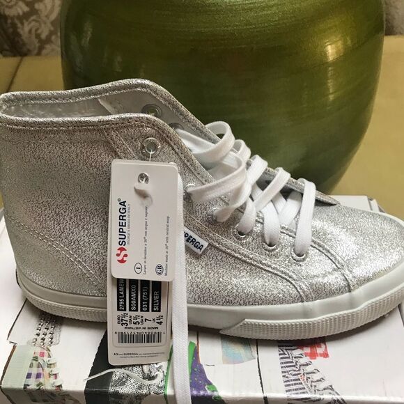 ANTHROPOLOGIE BNWT Superga Sneakers - Picture 7 of 8